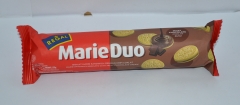 REGAL BISKUIT SANDWICH MARIE DUO CHOCOLATE PCK 125g